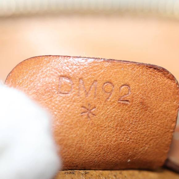 CELINE Macadam Canvas Hand Bag PVC 2way Brown Auth 75627 - Picture 12 of 16